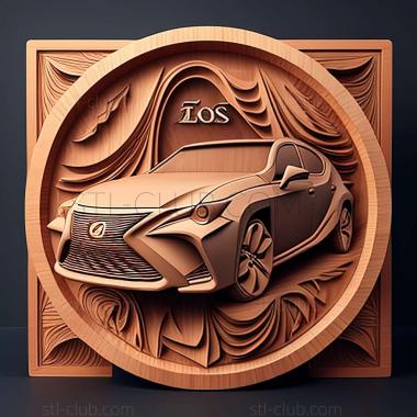 3D мадэль Lexus ES (STL)